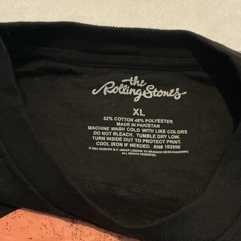 The Rolling Stones Black Sweatshirt XL - Picture 2 of 6